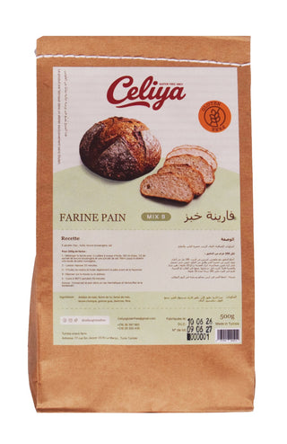 Farine Pain sans gluten Celiya