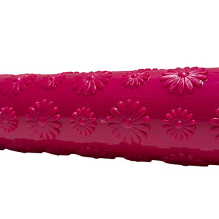 Rouleau à Patisserie Rose à Motif "Fleur"