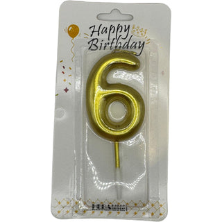Bougie anniversaire chiffre