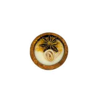 Bougie parfumée en Bois d'Olivier