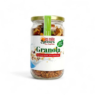 Granola premium en pot aux fruits séchés & miel bio