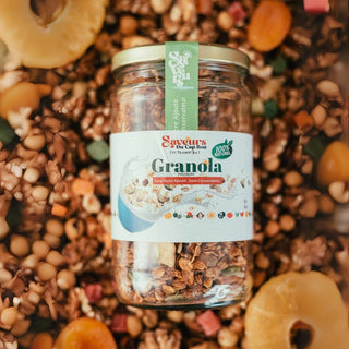 Granola premium en pot aux fruits séchés & miel bio