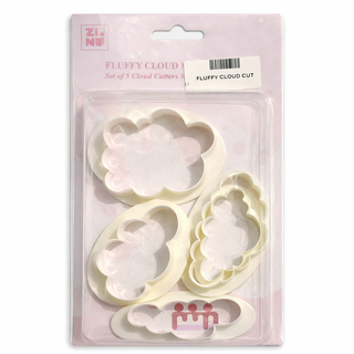 Lot de 5 Emporte-Pièces Nuage