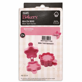 Mini Moules à Tartelettes – SUN Bakery (Set 2 pièces)
