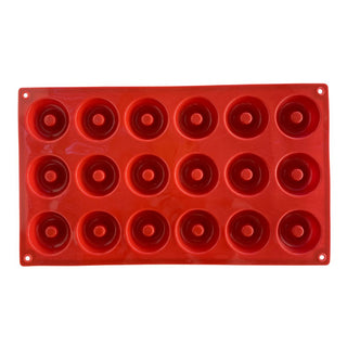 Moule en silicone à 18 pièces pour des mini cakes rond