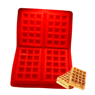 Moule en silicone- Moule à gaufres
