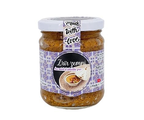 zrir zemni, mélange de noisette au sésame et miel