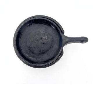 Poêle noir en céramique pour fondue