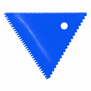 Découpe-Pâte Triangulaire Cranté Bleu