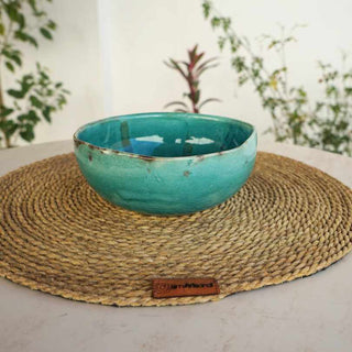 Set simple en Halfa, set de table en halfa tunisienne, set de table hand made, set de table design moderne