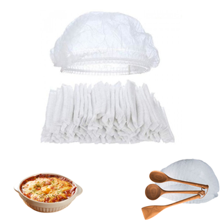 Coiffe de Cuisine Jetable Blanche| Paquet de 100