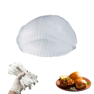 Coiffe de Cuisine Jetable Blanche| Paquet de 100