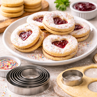 Emporte-Pièces Ronds en Acier Inoxydable – Set de 5 Tailles