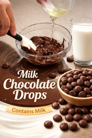 Drops de Pâtes à Glace – Chocolat au Lait
