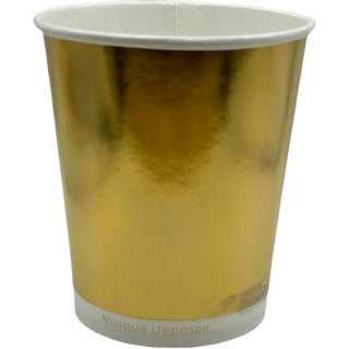 lot de 20 Gobelets Dorés