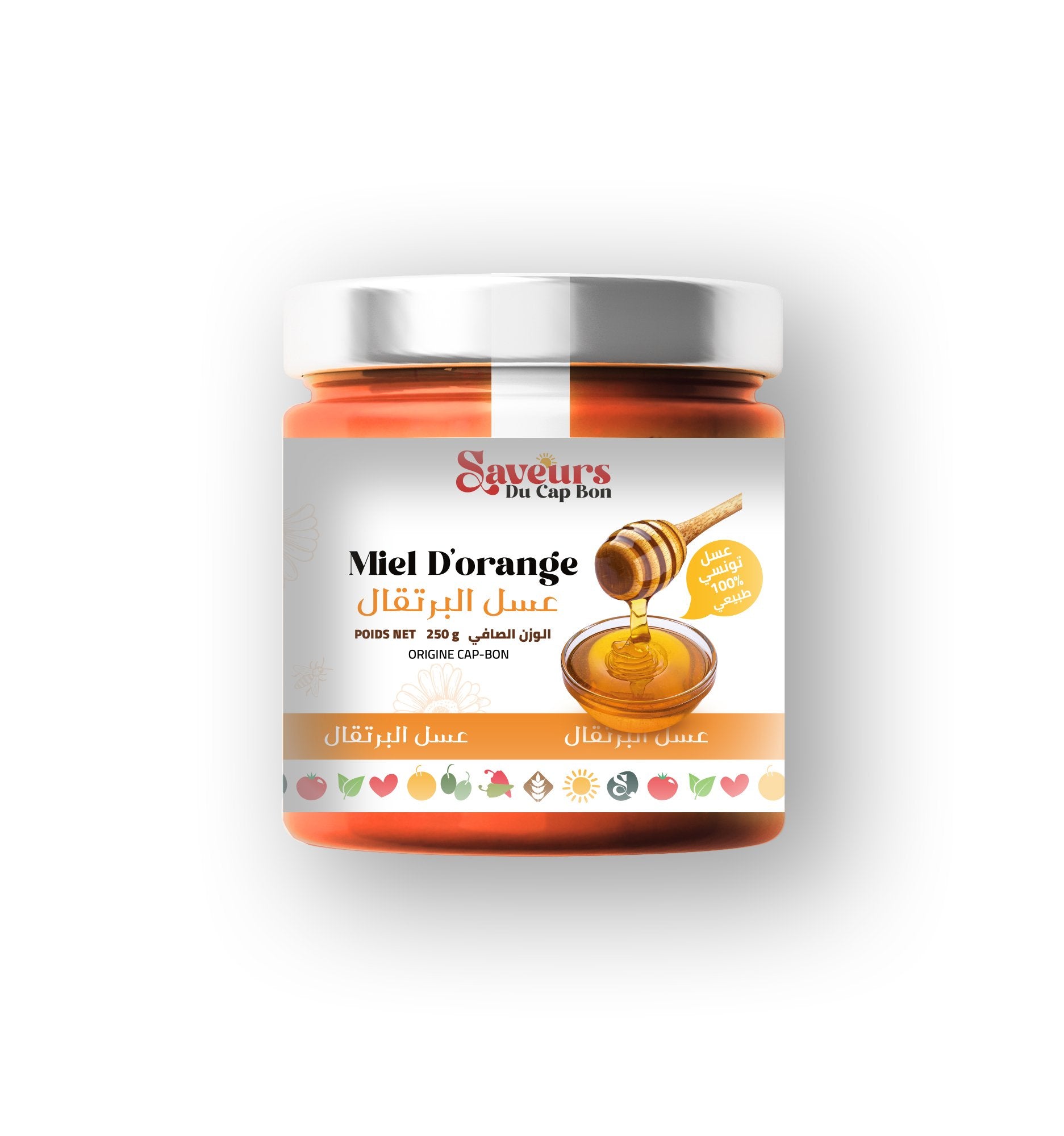 Miel Naturel d’oranger – عسل برتقال