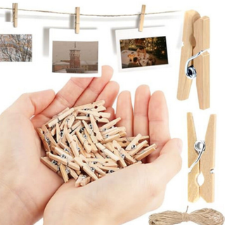Mini Pinces Bambou 2,5 cm