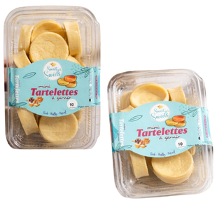 Mini Fonds de Tartelettes à Garnir/ 10 pièces