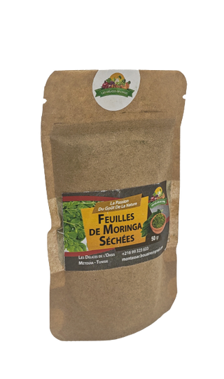 Poudre de feuilles de Moringa 50 g